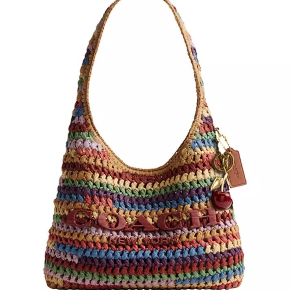 Coach Multicolor Crochet Shoulder Bag - Picture 5 of 5